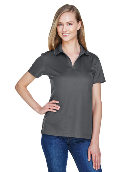 Devon & Jones CrownLux Performance™ Ladies' Plaited Polo : DG20W