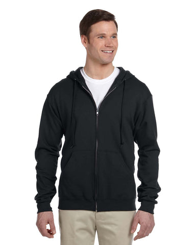Jerzees Adult 8 oz. NuBlend® Fleece Full-Zip Hooded Sweatshirt : 993