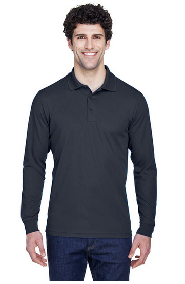 Core 365 Men's Pinnacle Performance Long-Sleeve Piqué Polo : 88192