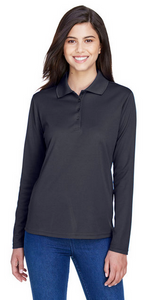 Core 365 Ladies' Pinnacle Performance Long-Sleeve Piqué Polo  : 78192