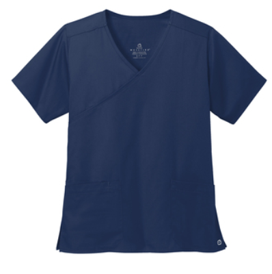 WonderWink Women’s WorkFlex™ Mock Wrap Top : WW4760