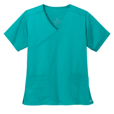 WonderWink® Women’s WorkFlex™ Mock Wrap Top : WW4760