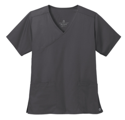 WonderWink Women’s WorkFlex™ Mock Wrap Top : WW4760
