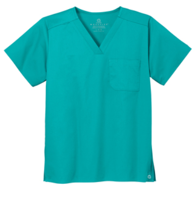 WonderWink Unisex WorkFlex™ Chest Pocket V-Neck Top : WW3160