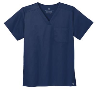 WonderWink Unisex WorkFlex™ Chest Pocket V-Neck Top : WW3160