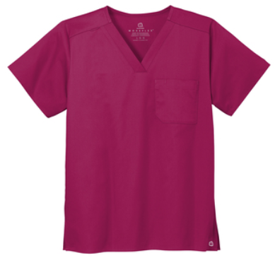 WonderWink Unisex WorkFlex™ Chest Pocket V-Neck Top