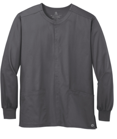 WonderWink® Unisex WorkFlex™ Snap-Front Scrub Jacket  : WW3080