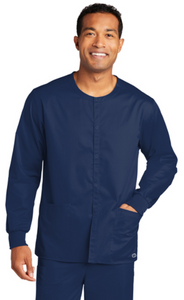 WonderWink® Unisex WorkFlex™ Snap-Front Scrub Jacket  : WW3080