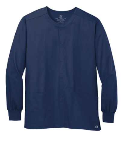 WonderWink® Unisex WorkFlex™ Snap-Front Scrub Jacket  : WW3080