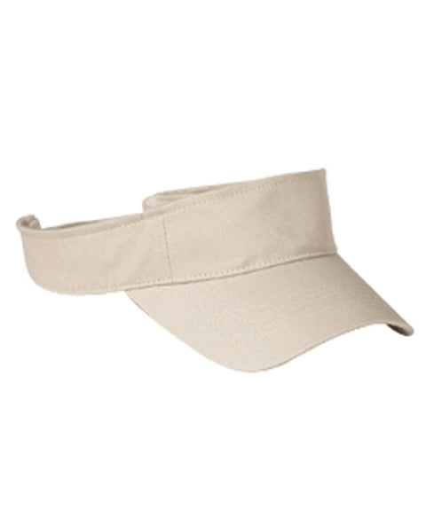 Big Accessories Cotton Twill Visor: BX006