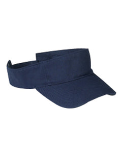Big Accessories Cotton Twill Visor: BX006