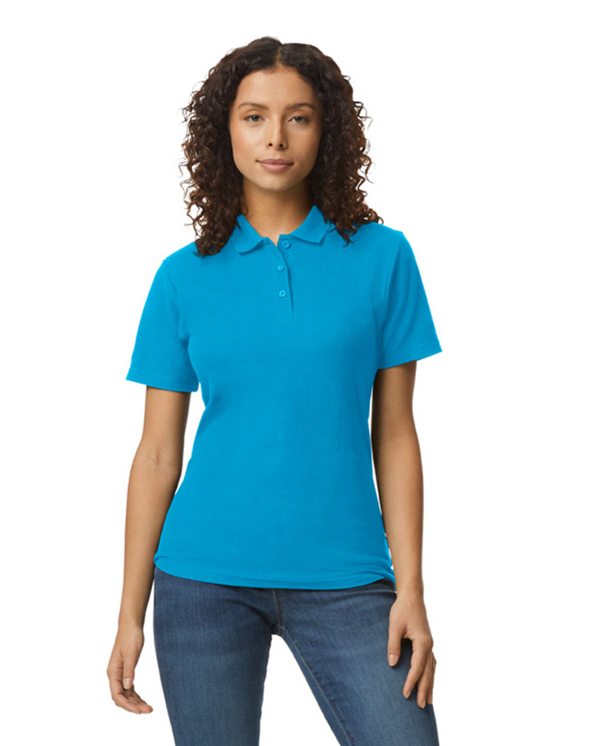 Gildan Ladies Softstyle Double Pique Polo : G648L